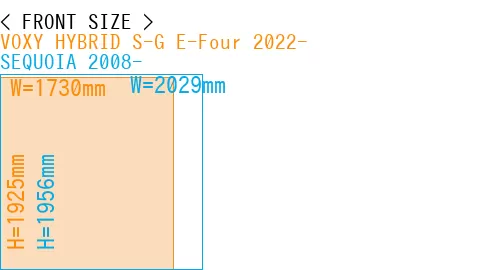 #VOXY HYBRID S-G E-Four 2022- + SEQUOIA 2008-